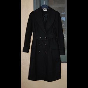 Converse Wool Trench Double Breasted Coat XS